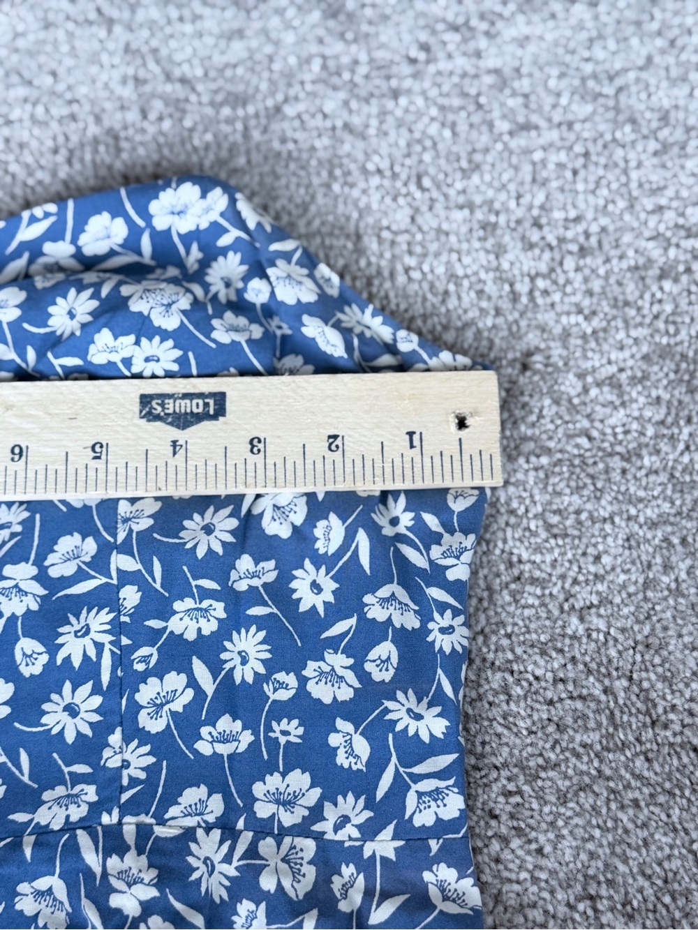 Old Navy Blue and White Floral Sundress - Picture 7 of 10